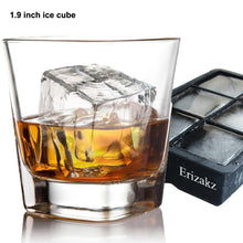 Load image into Gallery viewer, Erizakz Large Size 6 Cell Ice Ball Mold Silicone Ice Cube Trays Whiskey Ice Ball Maker 6 Silicone Molds Maker For Party Bar
